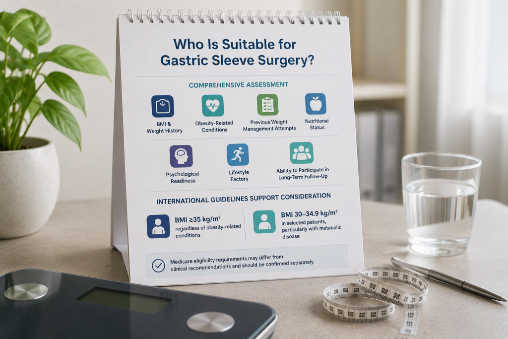 Who Is Suitable for Gastric Sleeve Surgery